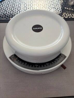 KRUPS White Mechanical Kitchen Scale - Classic White